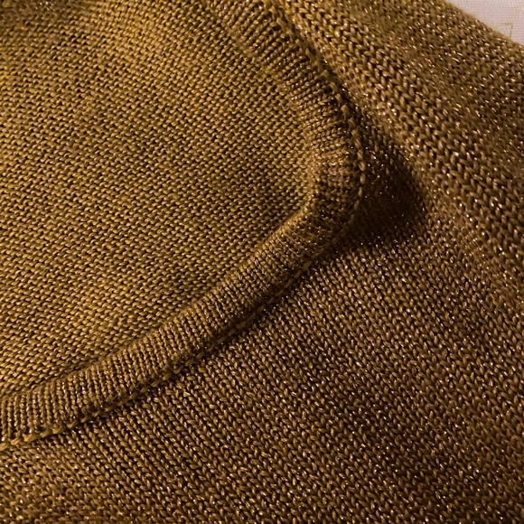 Terry Lewis Sz L Bronze Colored Sweater VGUC ๐๐ - Picture 6 of 10